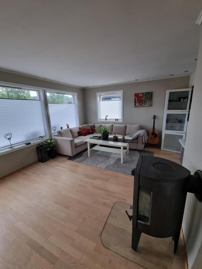 Private Guest Room In Cozy Apartment 特隆赫姆 外观 照片